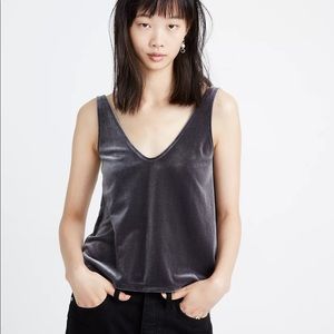Velvet V-Neck Tank Top from Madewell
